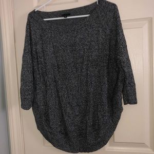 Express circle hem tunic sweater